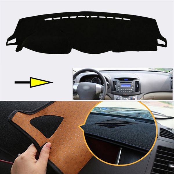 

interior dashboard carpet pphobism protective pad mat for elantra 2011-2015
