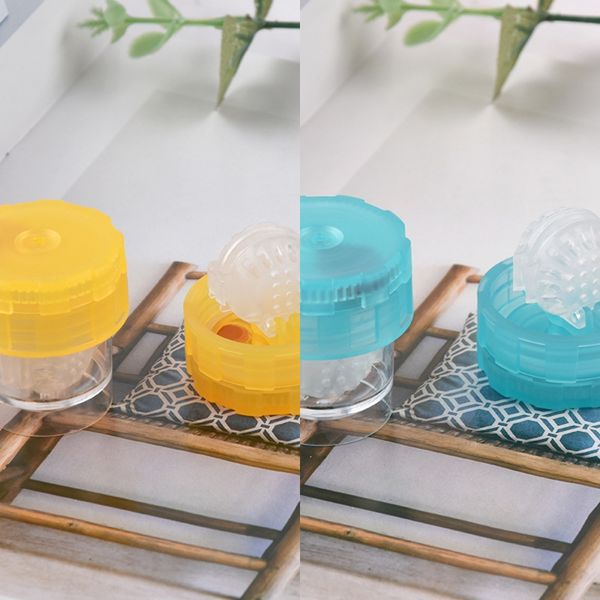 

8czst m8068 h invisible portable cleaning small manual rotary m8068 hand invisible glasses cleaner portable clean and clean glasses cleaning, Blue