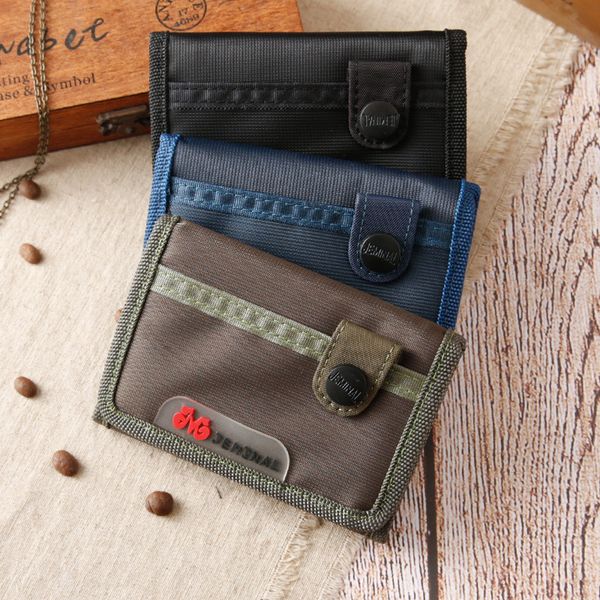 

men wallets canvas fabric mans purses good quality male letters wallet coin purse pocket moneybags card id holder student wallet, Red;black