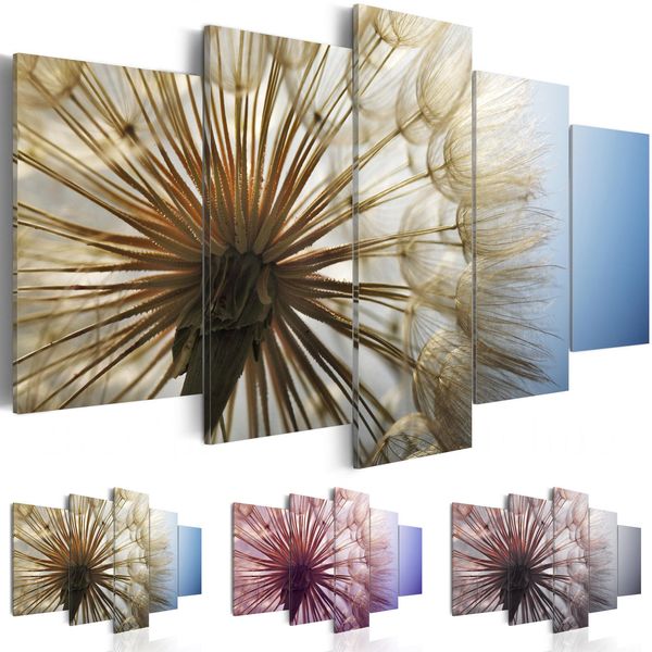 

(no frame)a beautiful dandelion canvas print modern art painting fashion design for home decoration, choose color & size,multicolor