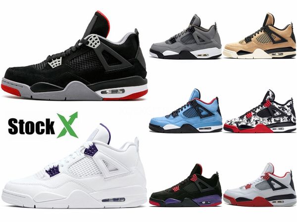 

wholesale new 4 eminem encore men basketball shoes 4s blue suede sports outdoor fashion trainers sneakers with box size 7-13 #417