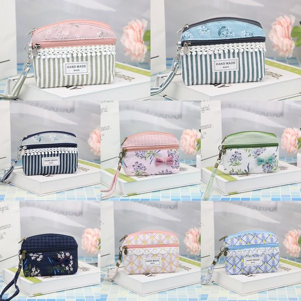 

dandelion fabric wallet purse women's pastoral key dandelion fabric coin hand wallet hand purse women's pastoral key bag coin bag