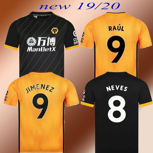 

New 19 20 wolve occer jer ey raul jimenez 2019 2020 wolverhampton wanderer jer ey co ta jota football hirt boly neve occer hirt