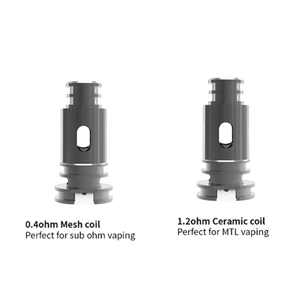 

Original BOHR Flask Coil 2 Types 0.4ohm Mesh 1.2ohm Ceramic Coils Head Core Fit BOHR Flask Pod System Kit dhl free