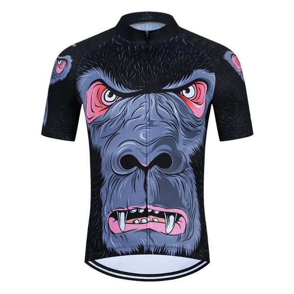 

2020 pro team cycling jersey cycling jersey mountain bike mtb shirts men dry fit jacket triathlon bike mtb shirts, Black;red