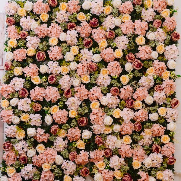 

simulation flower wall rose hydrangea ins simulation flower silk wedding decoration home decoration christmas