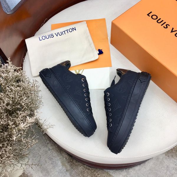 

vv14 high -quality autumn and winter high -grade women 's casual shoes ,classic printing highlights the unique charm of delivery, Black