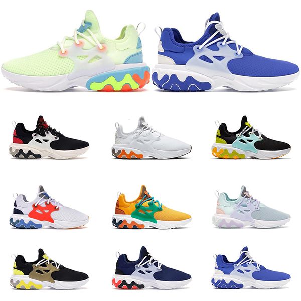 

2019ale men running shoes react presto barely volt hyper royal phantom red dharma triple black breezy thursday sports sneaker size 36-45