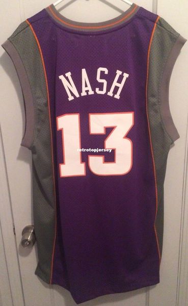 

wholesale steve nash jersey men nwt new ad #13 t-shirt vest stitched basketball jerseys ncaa, Black;blue