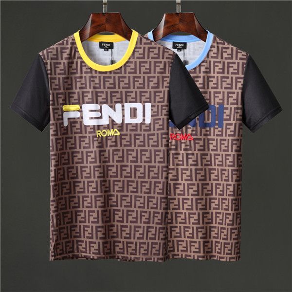 

2019 medusa t-shir shirt t shirts brand floral embroidery mens polos high street fashion stripe mens brand t-shirt, White;black