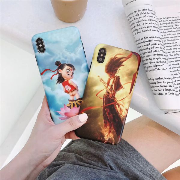 

one piece luxury phone case for iphone 6s 7 8p x xs xr 11 promax fashion cartoon character designer phone case back cover