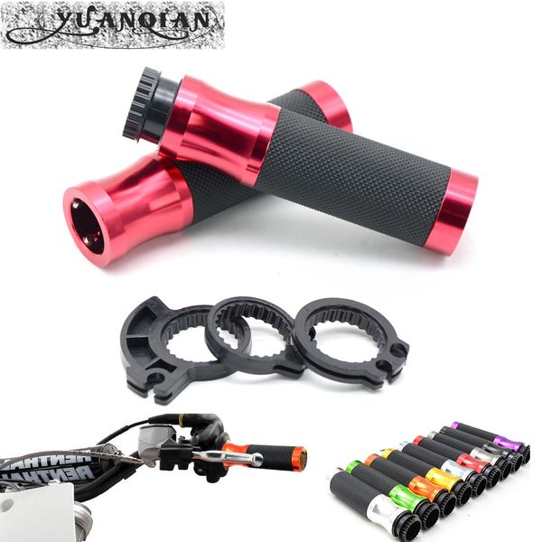 

street&racing cnc alloy aluminum 7/8"22mm universal racing motorcycle handle handlebar moto hand bar grip for most motorcycle