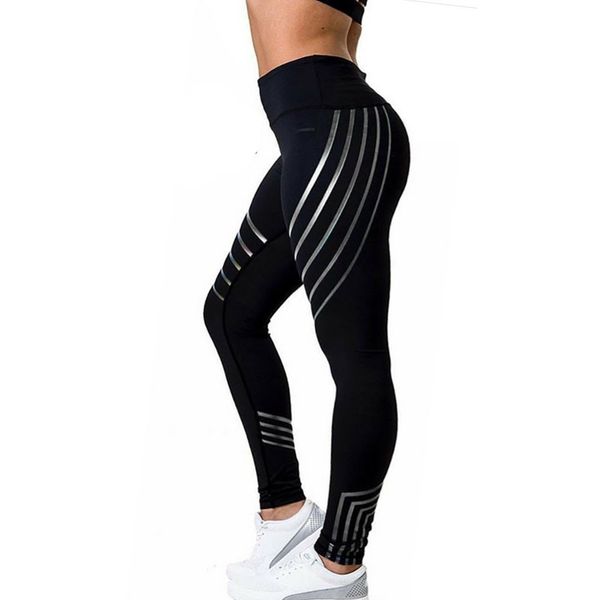 

sport trousers women workout clothes for women 2019 yoga pants seamless leggings pantalones de yoga mujer full length, White;red