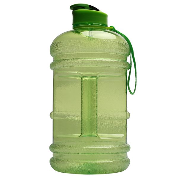 

2.2l with rope outdoor portable water cup large capacity plastic sports bottle