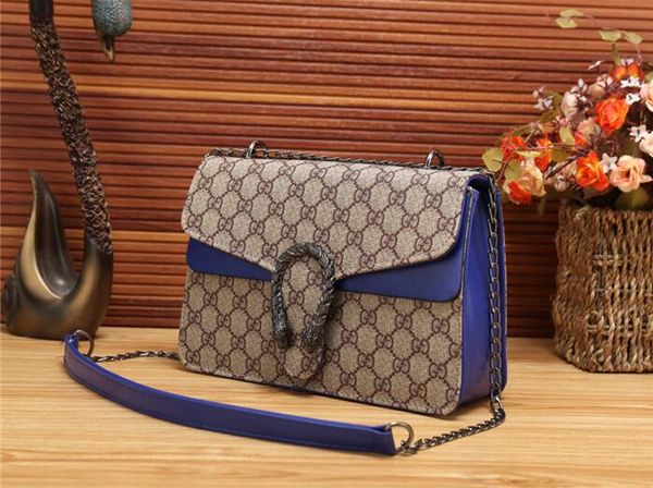

Rapid transportation High quality brand 2019 latest men's and women's wallet fashion shoulder bag Messenger bag handbag shoulder bag5 colors