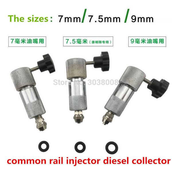 

new arrival multi-function common rail injector diesel collector 7mm ,7.5mm,9mm