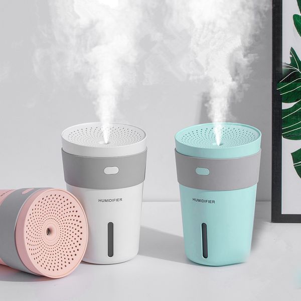 

portable usb cup humidifier 260ml ultrasonic air mist maker aroma diffuser color night lamp humidificador car atomizer difusor