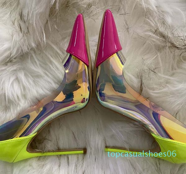 

лодыжка женской обувь кроссовок так кейт стили высоких каблуков red bottoms каблуки- 12сма натуральной кожи точка toe насосы rubber размер, Black