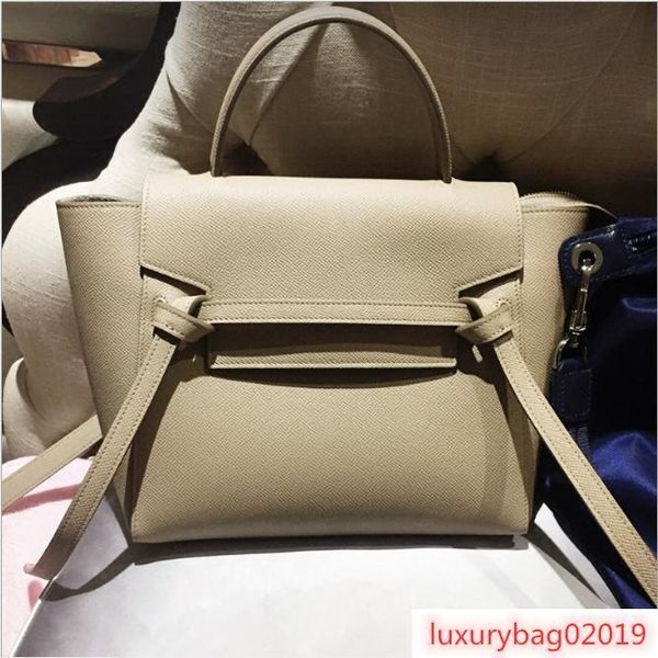 

designer luxury lady nano trapeze tote bag epsom real cowhide leather shoulder bat bag women boston handbag purse messenger crossbody bag