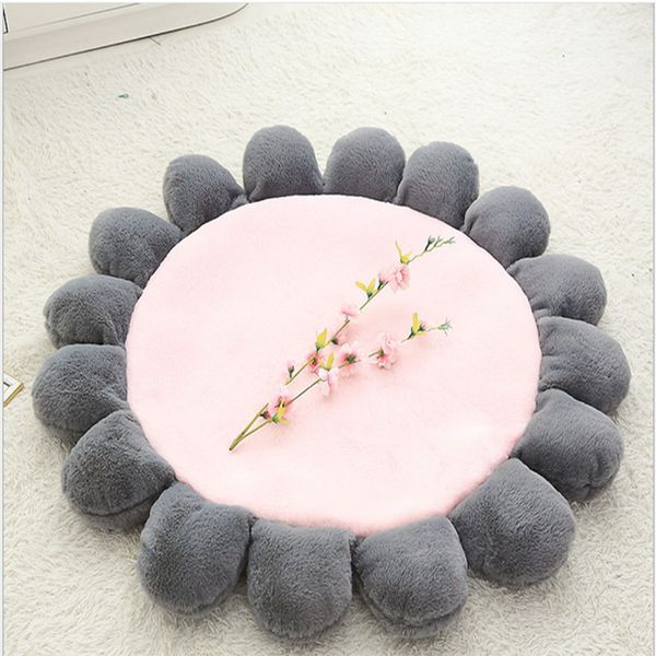 

flower cushion mat carpet children's book office play preferred home decoration style for sofa home decorative