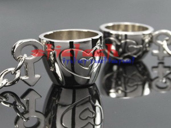 

dhl или ems 100 шт. пара forever love coffee cup сердце брелки брелки заводская цена мужской женский символ брелок