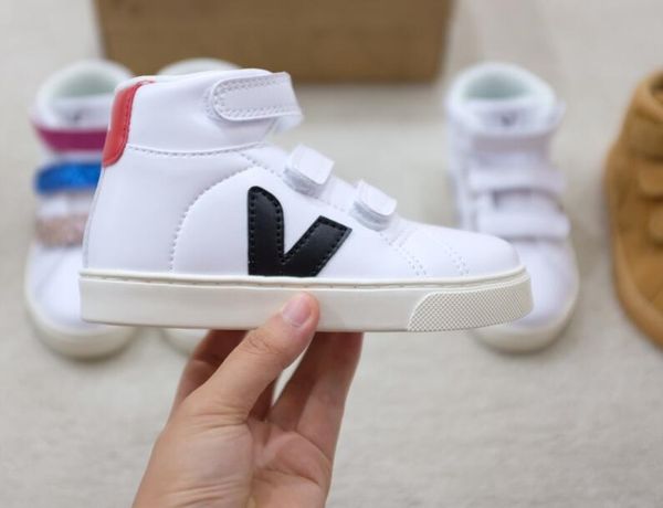 

2019 designer shoes basketball shoes child ve.ja boys girl children kids sneakers running shoes trainers d04, Black