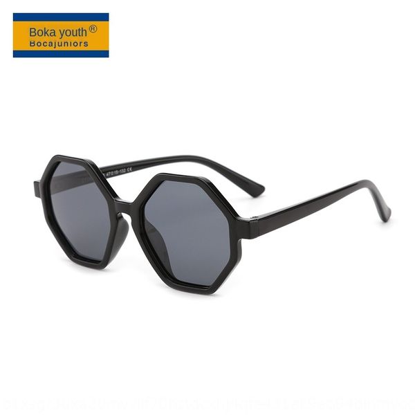 

2020 children's polarized sun fashionable silicone polygon cute ok11023 sun sunglasses silicone sun glasses, Blue