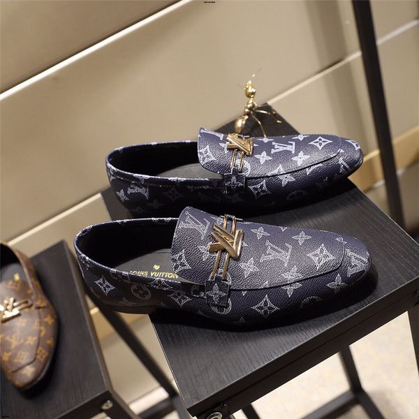 

19ss классические мужские туфли высокого качества кожа формальный человек свадебная обувь элегантный роскошный костюм обувь острым носом мыс, Black