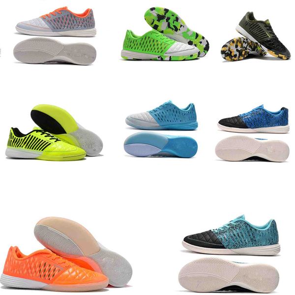 

2019 mens low ankle football boots silvergreen color lunar gato ii ic soccer shoes lunar gato ii md indoor turf soccer cleats