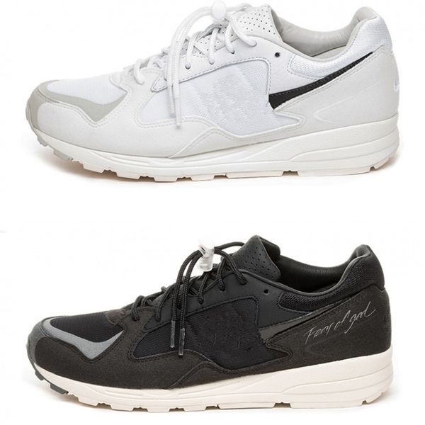 

2018 air new arrival fear of god 1 basketball shoes fog boots light bone black sail women sports zoom sneakers 36-45, White;red