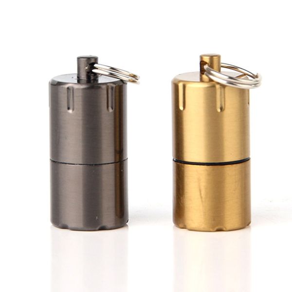 

mini compact kerosene lighter key chain capsule gasoline lighter inflated keychain petrol lighter outdoor tools climbing ropes