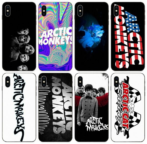 

[tongtrade] psychedelic arctic monkeys logo case for iphone 11 pro x xs max 6s 5s 5c 5 plus samsung note 10 huawei p20 p30 pro lg g3 case