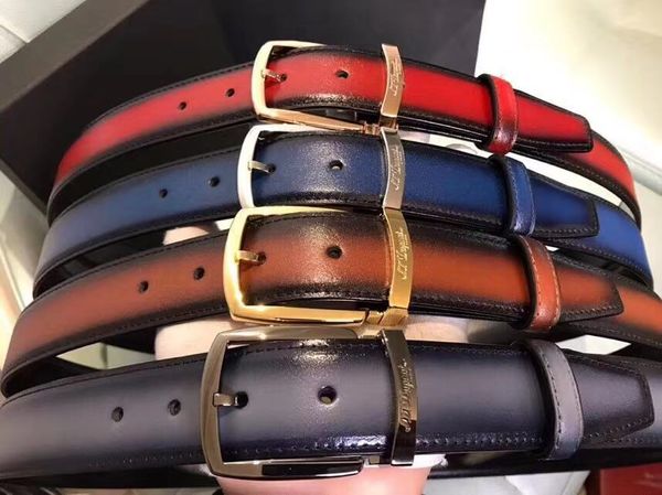 

Belt 2019 fa hion brand de igner real leather g buckel belt men and women luxury big buckle belt g buckle belt with box