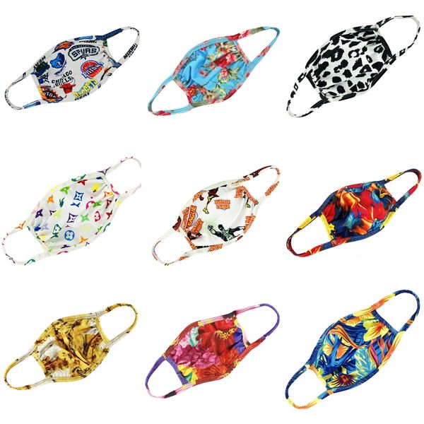 

дизайнер printed маска ice silk fashion face mask пыленепроницаемом маска для взрослых детей celebrity солнцезащитный тонкий защитный пылеза, Black