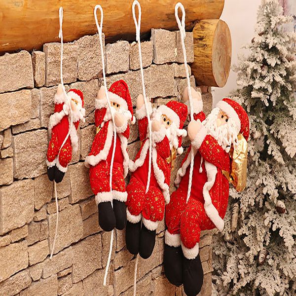 

home decoration accessories rope climbing santa claus christmas ornaments christmas living room decoration santa claus gift