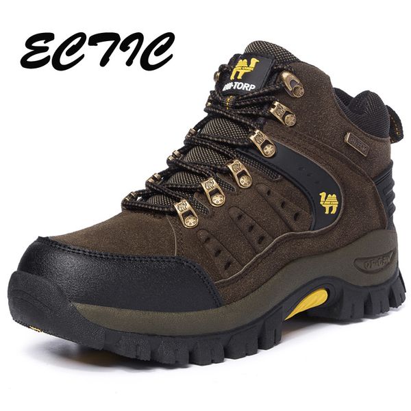 

2020 outdoor men hiking shoes waterproof hunting boots trekking shoes man casual warm mountain climbing trail sneakers