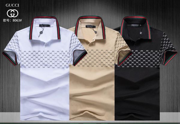 

2019 men 039 polo hirt tyle ummer fa hion men lapel polo hirt cotton lim fit polo ca ual cami a ma culina plu ize m 3xl 0008