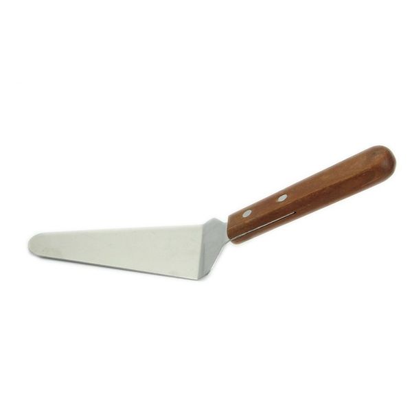 

wooden hand stainless party cake pie pizza pastry server cutter shovel knives other bakeware