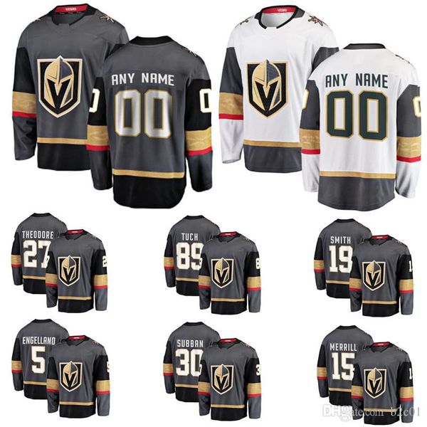

custom golden knights jersey 61 mark stone 75 ryan reaves subban carrier colin miller tuch nate schmidt theodore cody eakin brad hunt mcnabb, Black;red