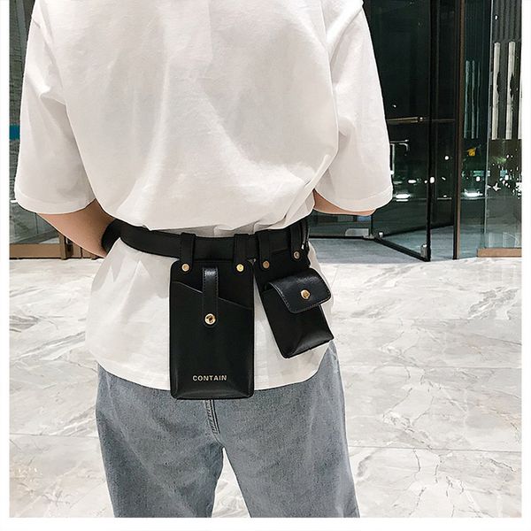 

jiulin small fresh personality tide oblique satchel woman 2019 korean version of the internet celebrity men and women bags