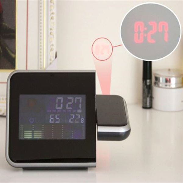 

household projection alarm clock thermometer hygrometer