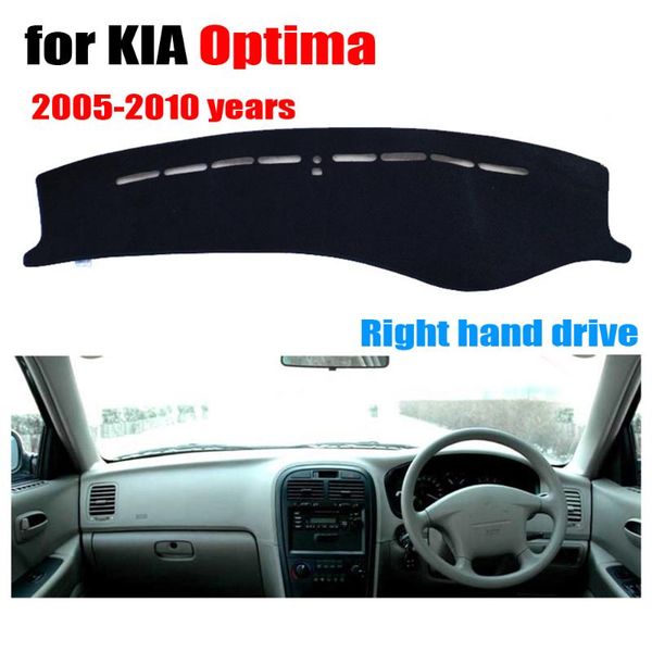 

car dashboard cover mat for kia optima 2005-2010 years right hand drive