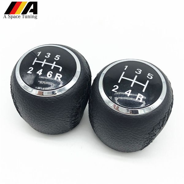 

black leather 5/6 speed gear shift knob sports lever stick pen for jumper relay / boxer / ducato 2002-2014