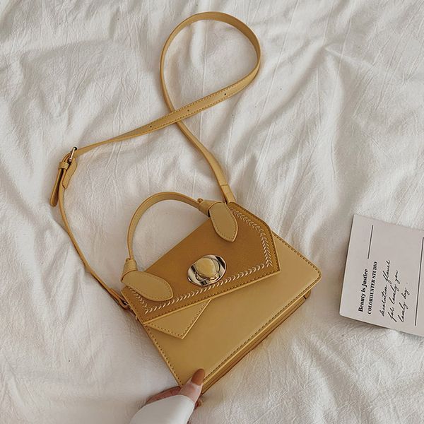 

shoulder bag solid color women messenger bag small square exquisite girls original handbag elegant ladies casual handbag #a