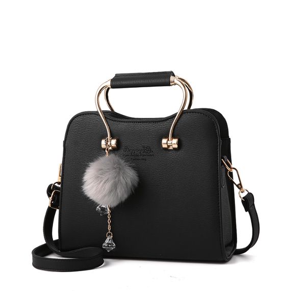 

designer crossbody handbags shoulder bags creative versatile handbag crossbody bag fashion pom poms lady hand bag multicolor optional