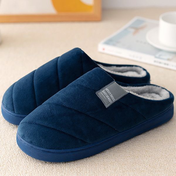 

women's winter slippers plus size 43-47 striped velvet comfortable home shoes for girls short plush suede fur slippers women t200411, Black