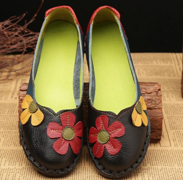 

2018 new style spring women's shoes with flat bottom, Black