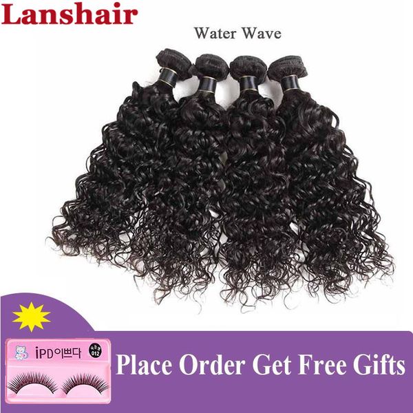 

вендоры дешевый 9а бразильская волна воды virgin человеческих пучков волос человеческих волосы переплетения сырой remy индейца человеческих, Black