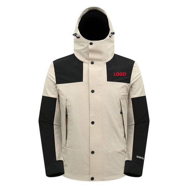 

mens jacket autumn designer jacket brand windbreaker hoodie zipper designer hooded jackets coat outdoor sport face plus size men's clot, Black;brown