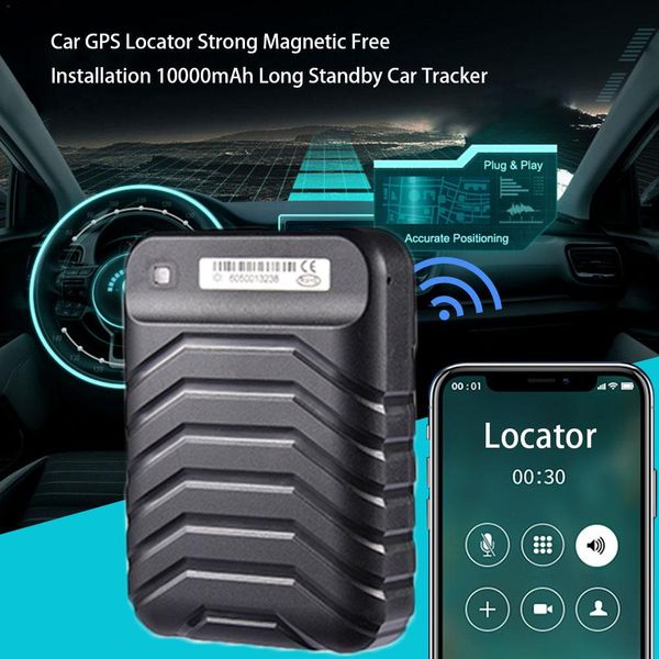 

gps locator adsorption recording anti lost device tracker voice control real time tracking device 5000mah standby car accessorie